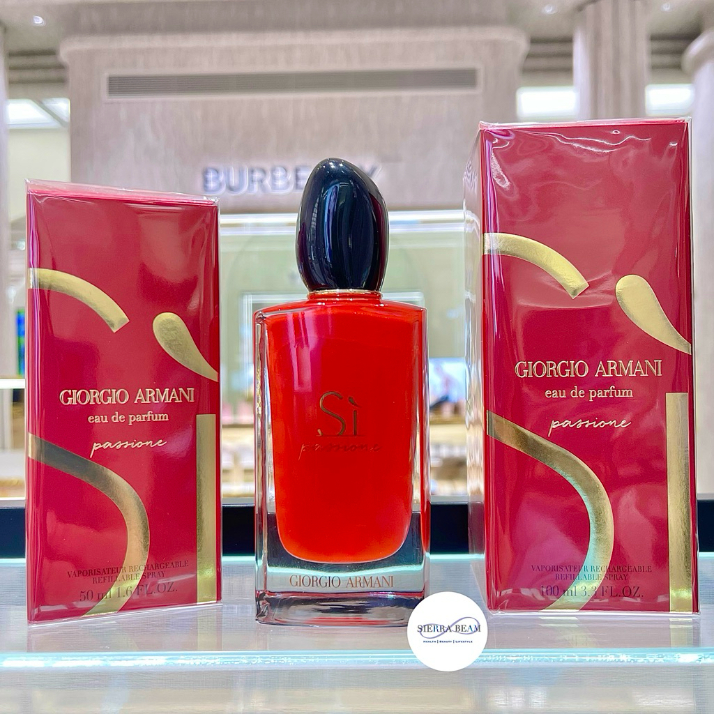 ของแท้ King Power GIORGIO ARMANI SI (แดง) Passion EDP