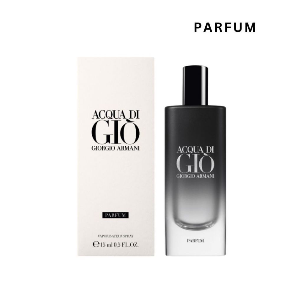 (15 ML - PARFUM) Giorgio Armani Acqua Di Gio Parfum 15 ML กล่องซีล
