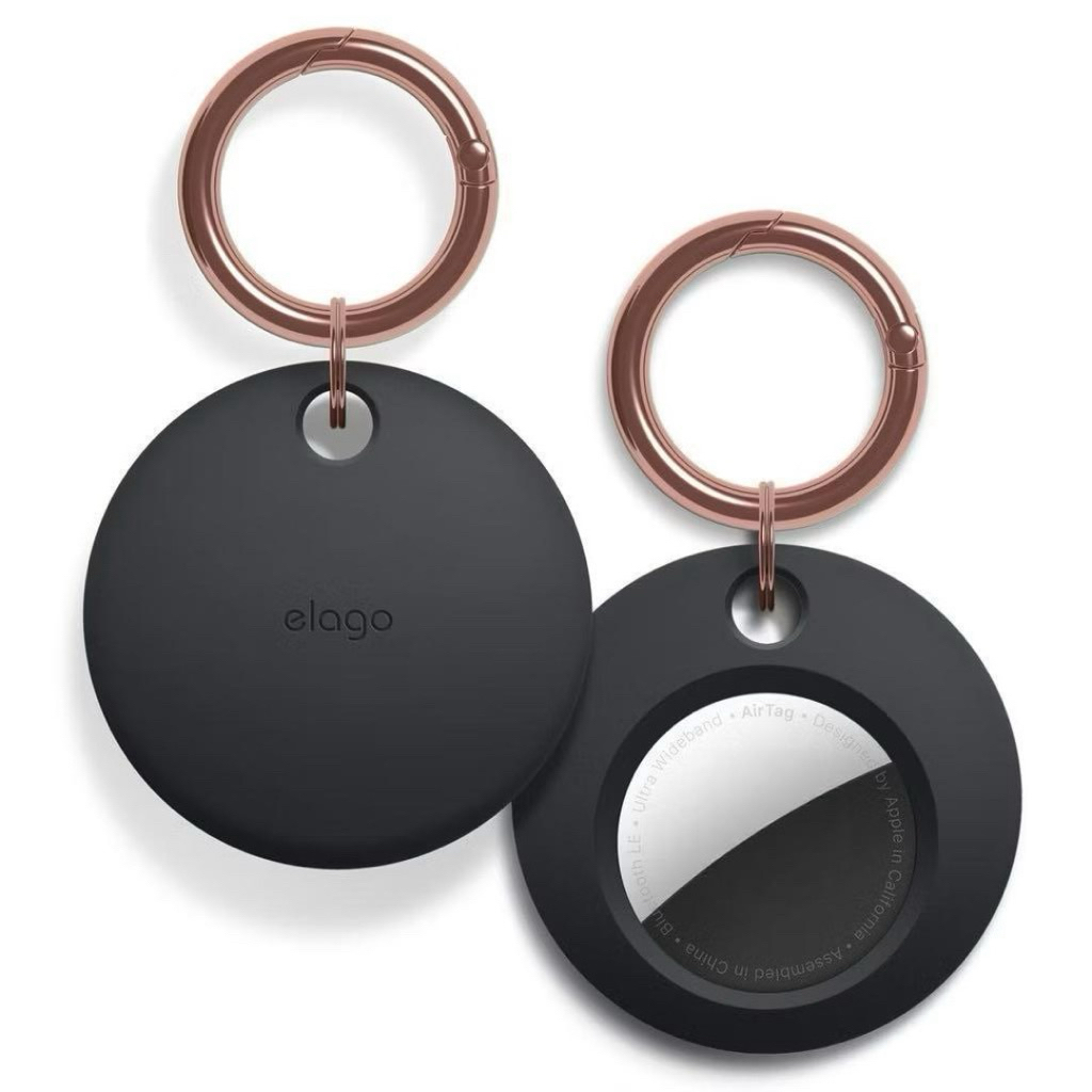 elago AirTag Basic Case with Keychain มีให้เลือก 4 Color Premium Silicone เคส AirTag ไม่รวม AirTag