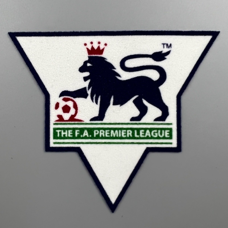 อาร์ม เสื้อฟุตบอล ย้อนยุค กัมมะหยี่ พรีเมียร์ลีค 1993-02 Retro English Premier League Patch Badge Football Shirt