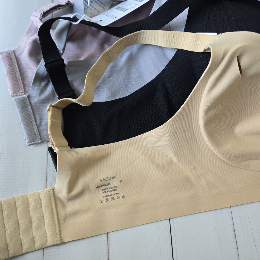 Sabina Habpy Perfect Bra Level 1 เสื้อชั้นใน ไร้ตะเข็บ ไร้โครง รหัส HBD24022 รูปที่ 5