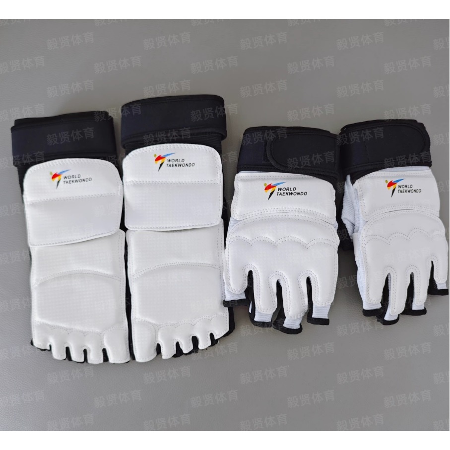ถุงมือ ถุงเท้า world taekwondo อุปกรณฺป้องกัน เทควันโด