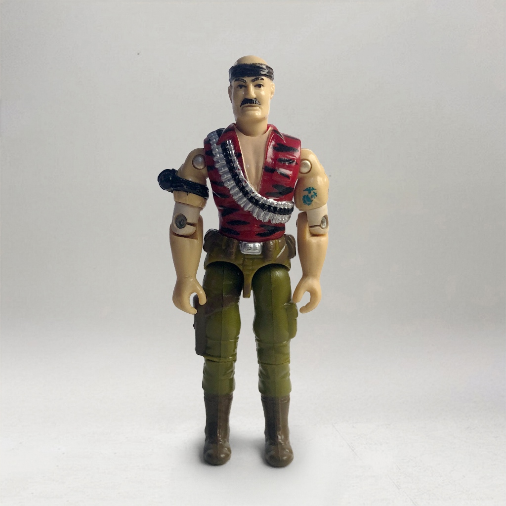 1992 VINTAGE HASBRO G.I. JOE GUNG-HO ACTION FIGURE 3.75"