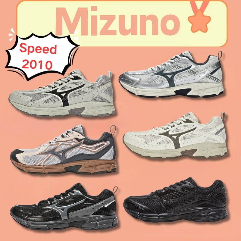 🔥[พร้อมส่ง]  Mizuno Speed 2010 รองเท้าลำลอง รองเท้าวิ่ง