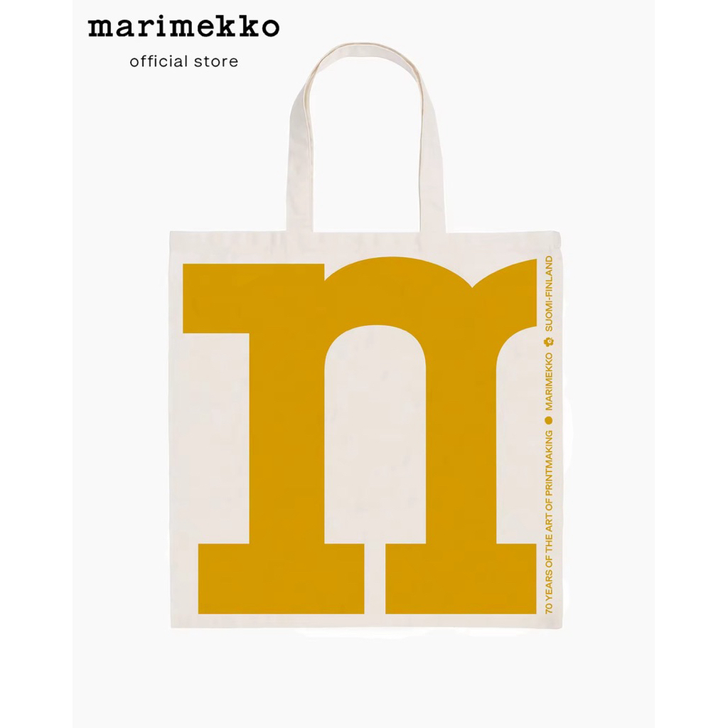 NEW MARIMEKKO 70 YEARS LOGO BAG