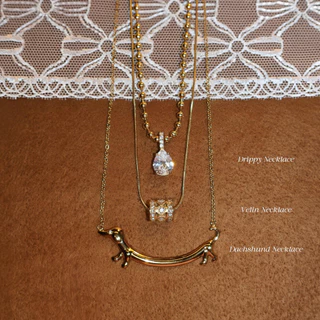 gigaglam velin necklace | สร้อยคอ ไม่ลอก ไม่ดำ