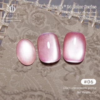 MAYDING สีทาเล็บเจล เจล สีทาเล็บเจล Elf Cat Eye 24 สี 15 กรัม/ขวด ต้องใช้หลอด UV/LED เท่านั้น