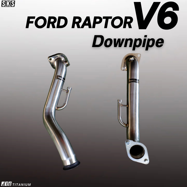 Downpipe FORD RAPTOR V6 - JTC TITANIUM