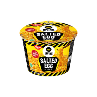 นิสชินเออวินส์ บะหมี่กึ่งสำเร็จรูปรสไข่เค็ม 100 กรัม / Nissin Irvins Salted Egg Flavor Instant Noodles 100g.