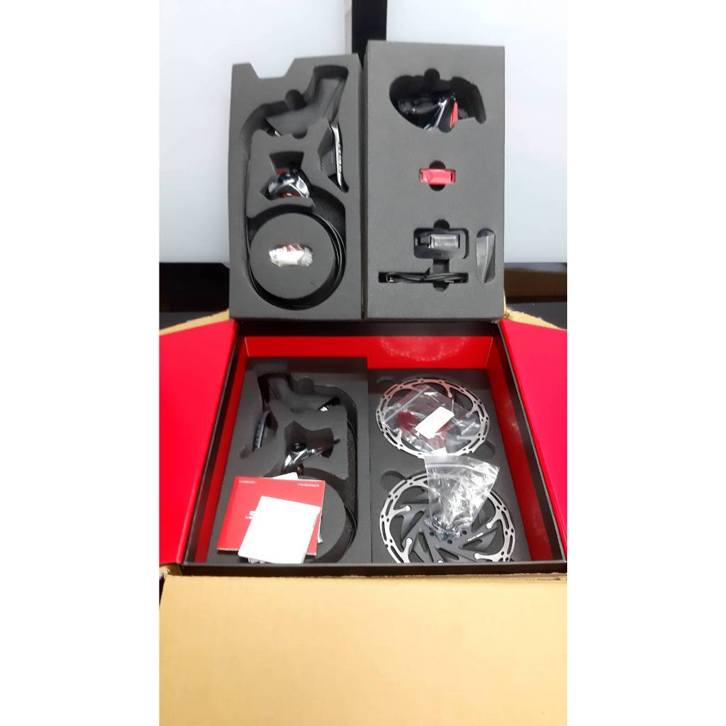 🔥 ล็อตสุดท้าย มือเกียร์ + ตีนผี SRAM RED eTap AXS 1x Groupset HRD (Flat Mount) ของแท้ ⚡🚴‍♂️