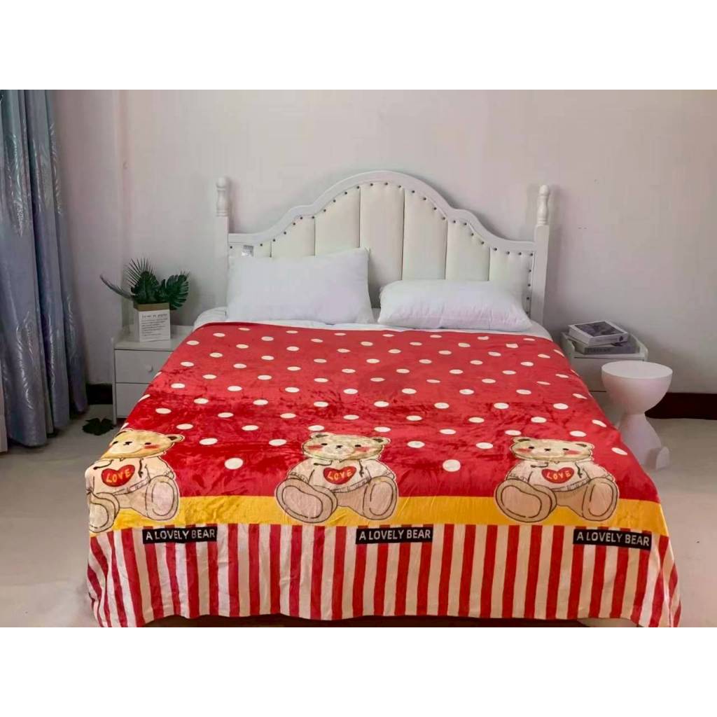 ผ้าห่มนาโน 5 ฟุตลายการ์ตูนคละลาย ราคาส่งจากโรงงาน