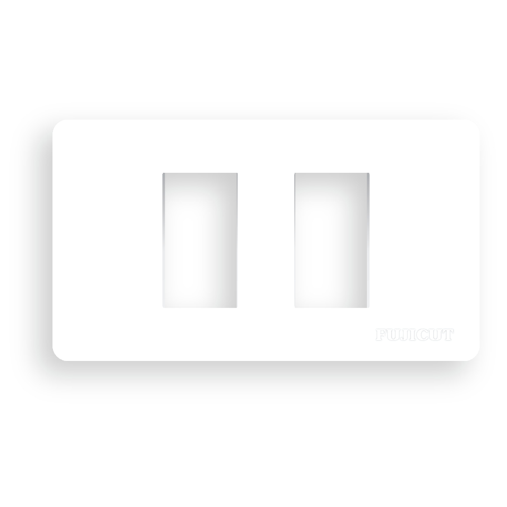 สวิตช์ไฟ เต้ารับ หน้ากาก（กระจก） ฝาครอบ รุ่นใหม่ สีขาว ปลั๊ก เต้ารับ แท้ CCS - รูปที่ 4