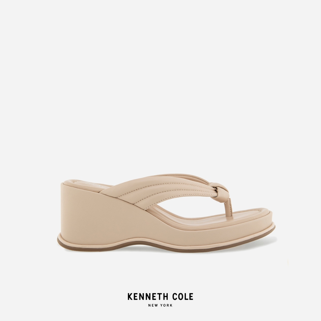 KENNETH COLE รองเท้าแตะผู้หญิงรุ่น RIXTON Smoke Grey สีขาว ( SAN - RL26RIX05-021 )