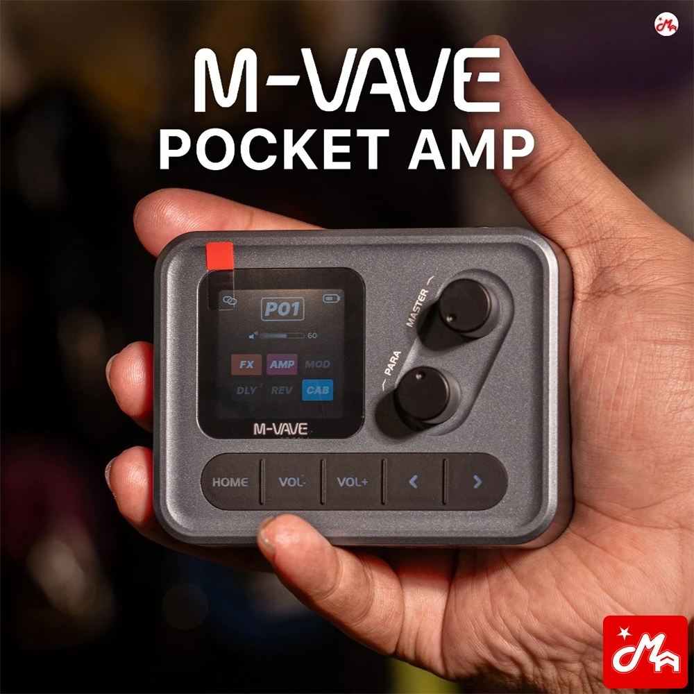 M-VAVE Pocket Amp มัลติ-เอฟเฟคกีตาร์ Multi-Effects