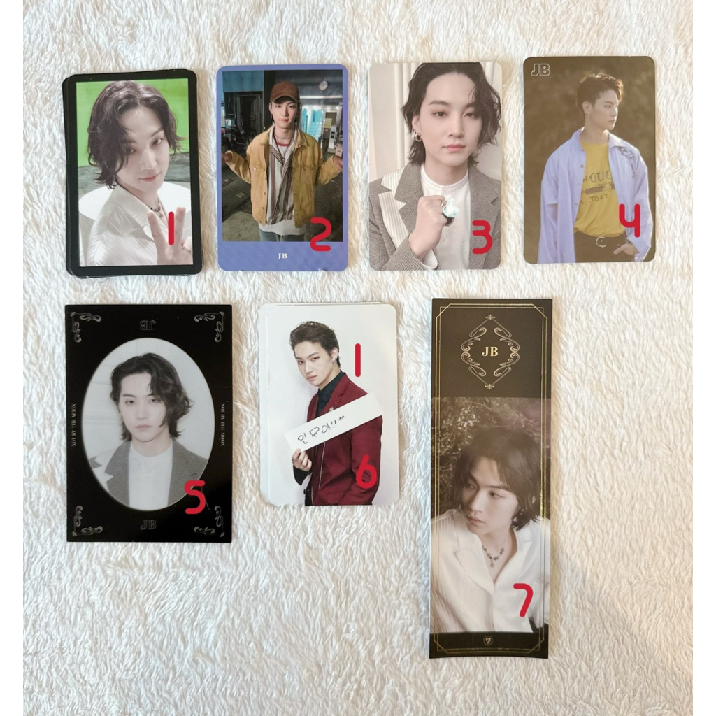 พร้อมส่ง การ์ดเจบี (JB Got7)