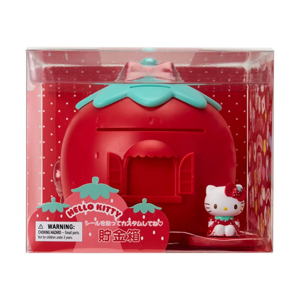 ออมสินบ้าน kt Sanrio HelloKitty Piggy Bank Size is approx. 17.8 x 16.8 x 14.9cm