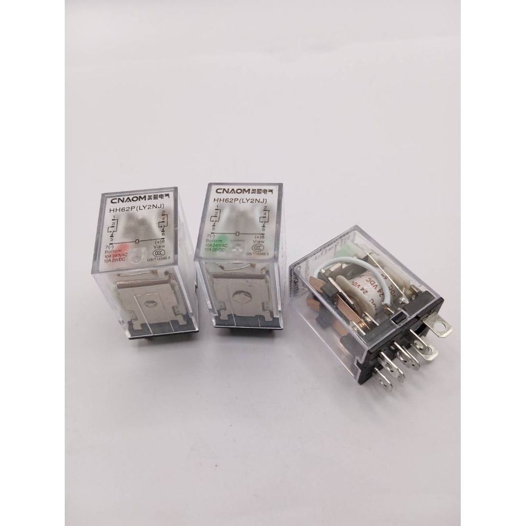 แท้ พร้อมส่ง รีเลย์ LY2N  12VDC,24VDC,24VAC,110VAC,220VAC สินค้าพร้อมส่ง