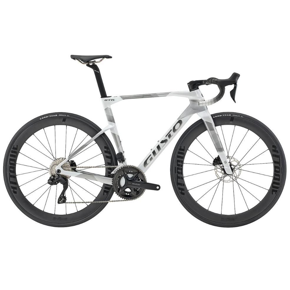 จักรยานเสือหมอบ Gusto รุ่น GTR SPORT TE Shimano105 R7170 Di2 12Speed (Size S) สีPearl White ปี2026
