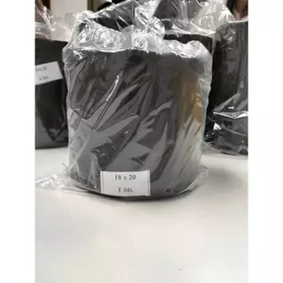 ถุงขยะม้วนสีดำเกรดAรุ่นบางเหนียวไร้กลิ่นม้วน1กิโลกรัม