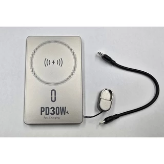 มอก.(ccc) Ouger PB1013 แบตสํารองสุดบาง0.8CM. Magnetic 10000mAh Mini พาวเวอร์แบงไร้สาย พาวเวอร์แบงค์