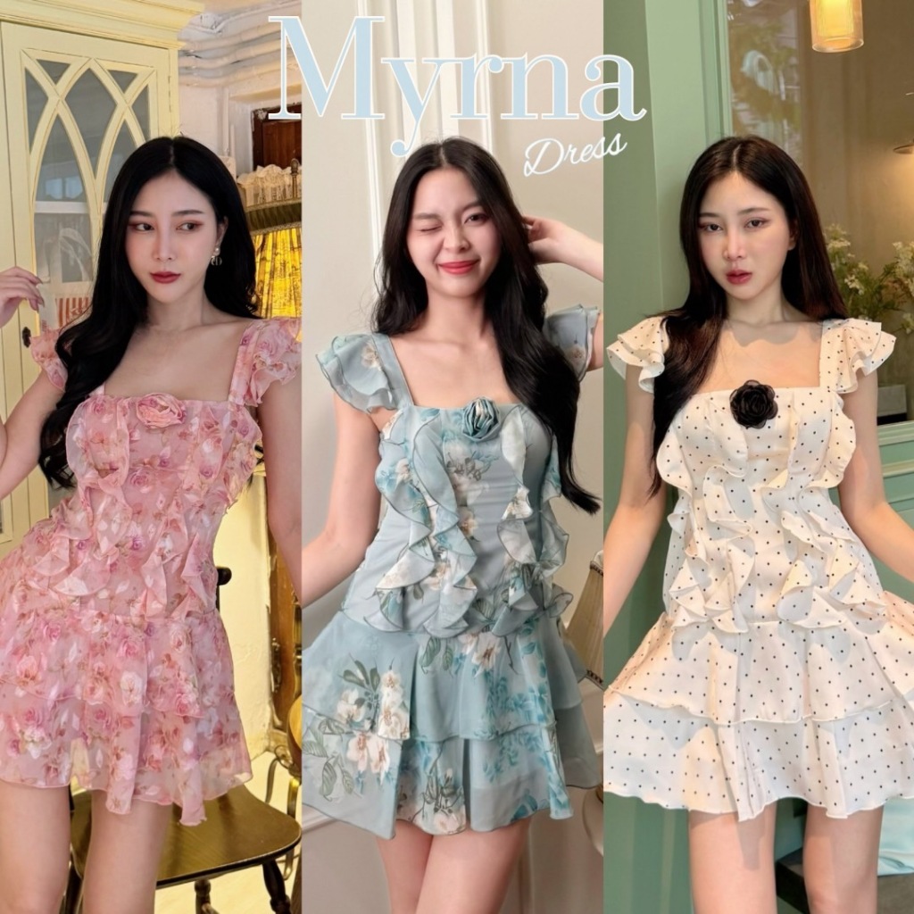 SIRINTRA : MYRNA MINI DRESS