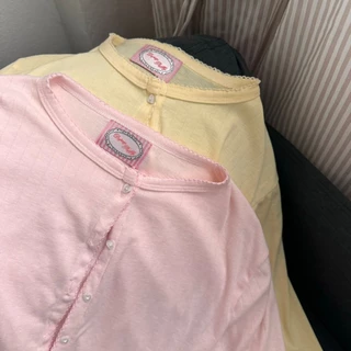 SOFT CARDIGEN เสื้อแขนยาว ผ้าฉลุหัวใจ