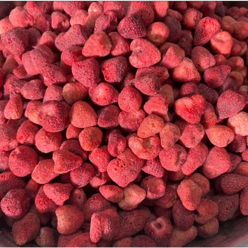 kondee สตรอเบอรี่ ฟรีซดราย size จิ๋ว 1 กิโล และ ยกลัง 5 กิโล (Strawberry Freeze Dried) อิ่มอร่อย by WM