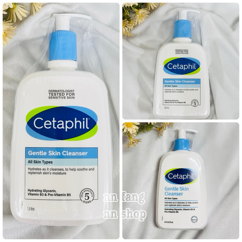 แท้ 💯%  (exp 2028)ฉลากไทย Cetaphil Gentle Skin Cleanser เซตาฟิล เจนเทิล สกิน คลีนเซอร์