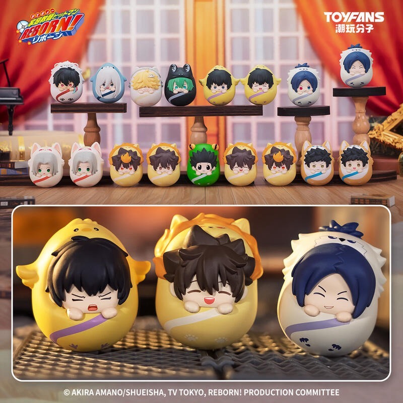 (🍊สั่งใน LIVE ลด 50% 150.-) Reborn! Cute Pet Tumbler Blind Box กล่องสุ่ม ล้มลุก รีบอร์น ของแท้ 💯