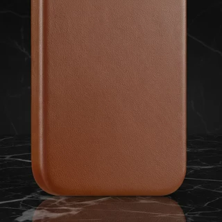 A115 FOR IPHONE 16 หนังแท้ เคส กันกระแทก Leather วางชาร์จได้ MS CASE FOR IPHONE 12 13 14 15 PRO MAX PLUS