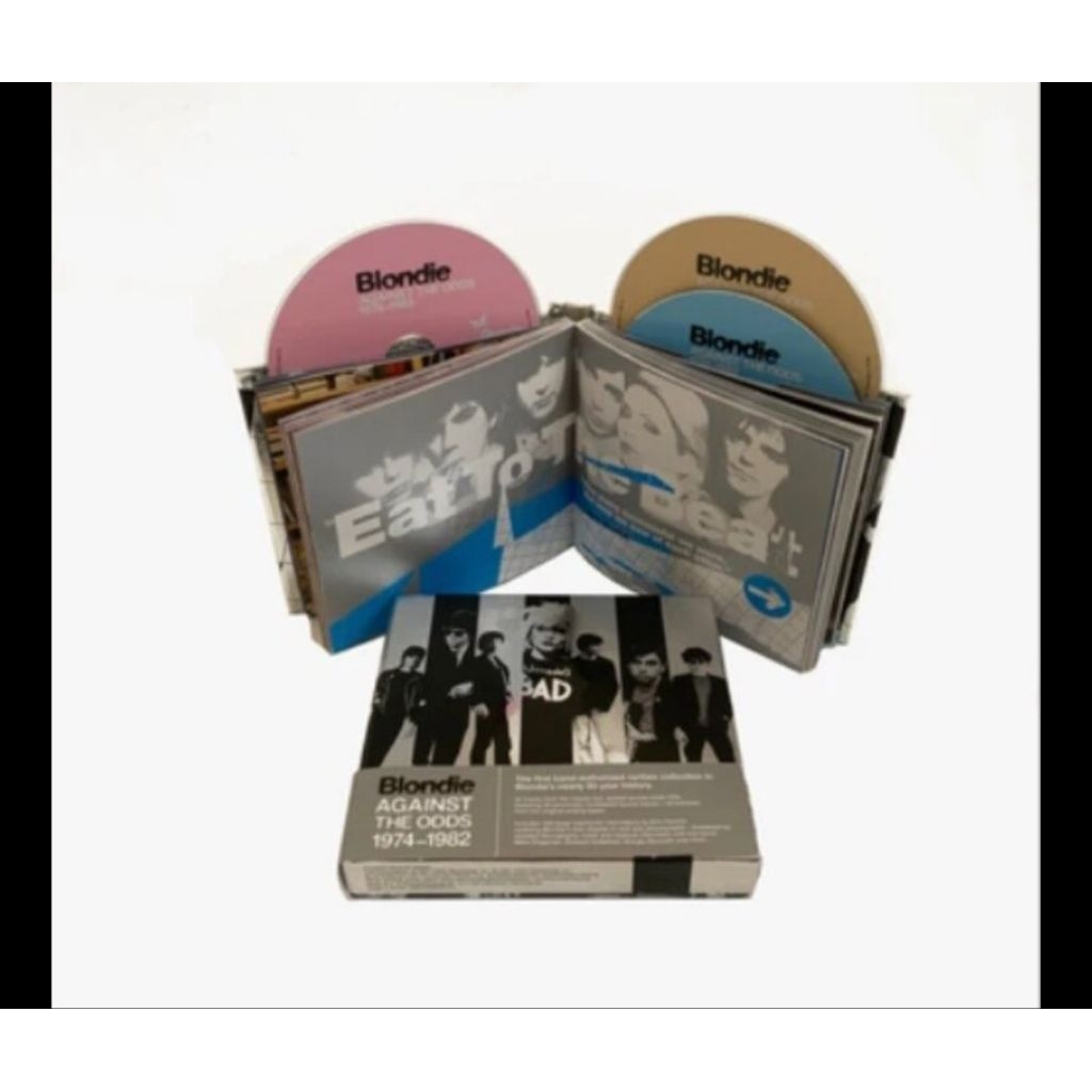 ซีดีเพลง cd music Against the Odds: 1974-1982 (3 cd) by Blondie (CD, 2022) แผ่นใหม่