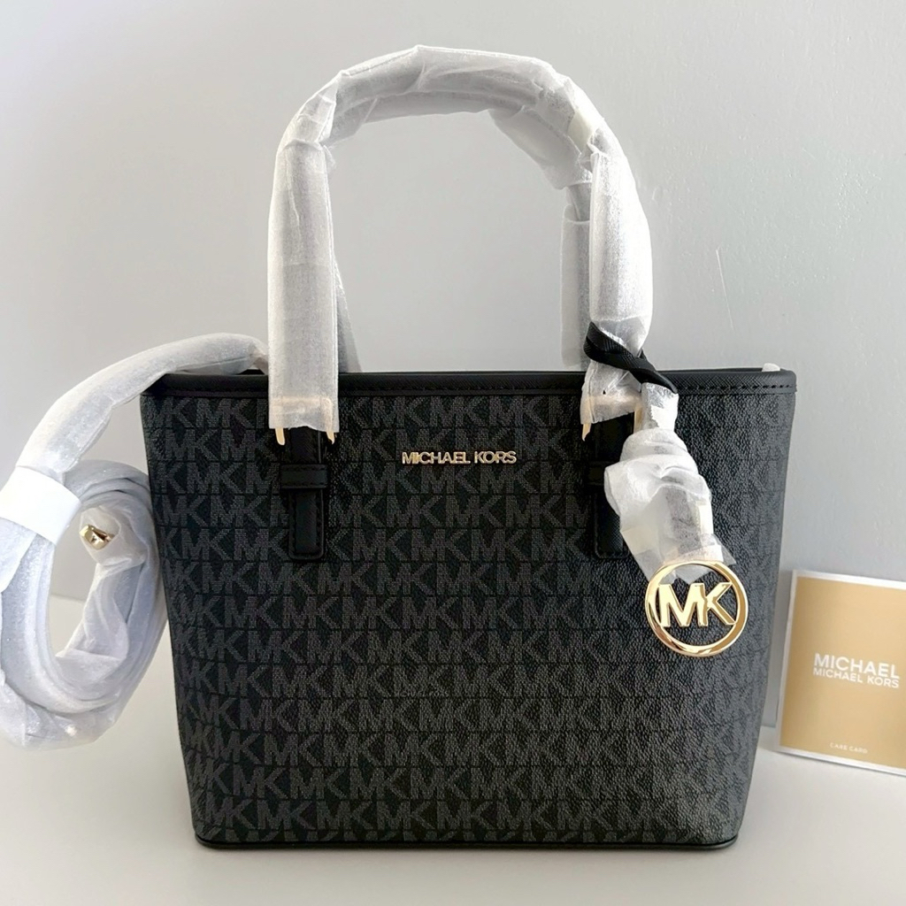 👑ผ่อน 0%👑 กระเป๋าสะพาย Jet set travel xs tote 35T9GTVT0B