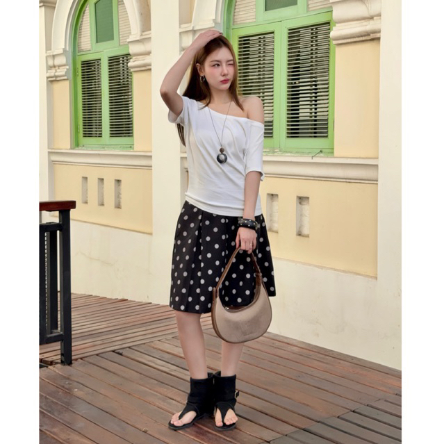 !NEW EMILYYY Y2K SKIRT! กระโปรงสไตล์ Y2K ดีเทลจีบรอบตัว ซิปหลัง* ลุคเกาหลีเกาจัยย รูปที่ 2