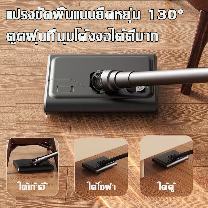 【รับประกัน 5 ปี】Electrolux  เครื่องดูดฝุ่นไร้สาย ดูดถูในเครื่องเดียว กำลังดูดแรง เสียงเบา กำจัดไรฝุ่น สำหรับสัตว์เลี้ยง - รูปที่ 4