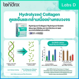 Tendrix [ Bonvix1 + Revix1 ใหญ่ แถม Bonvix1 + Revix1 เล็ก ] เท็นดริกซ์ ฟื้นฟูกระดูก เส้นเอ็น กล้ามเนื้อ | By Labs D