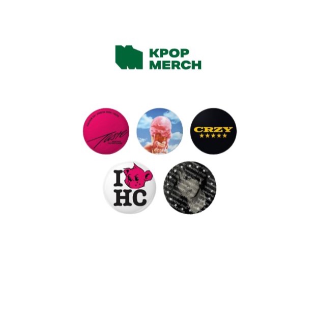 2025 HAECHAN 1ST  ALBUM 'TASTE' PIN BUTTON SET