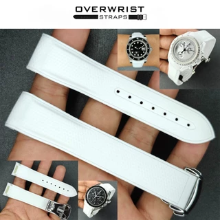 สายนาฬิกาแบบยางรุ่น Curved End Deployant for OXS, RL 20mm, OMG Speed M