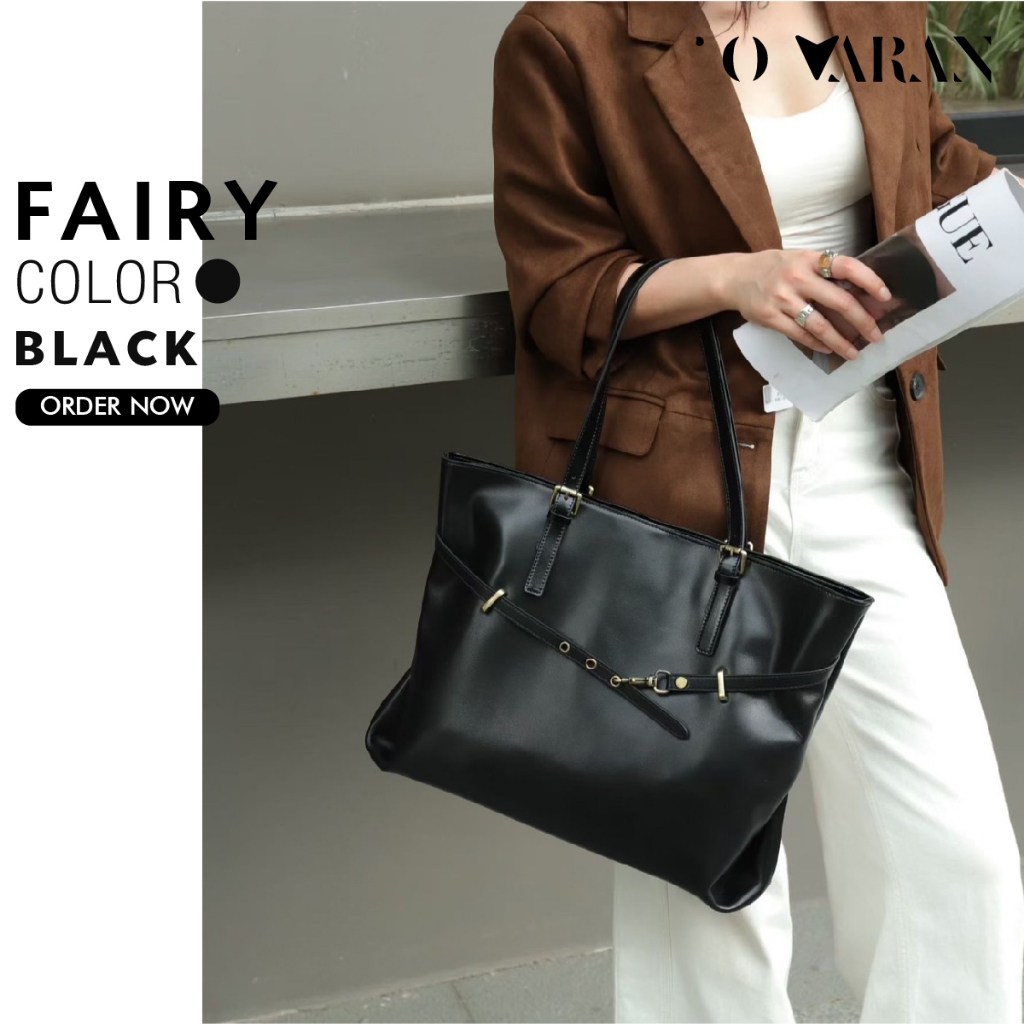 OVARAN รุ่น FAIRY VARAN : หนังวัวแท้