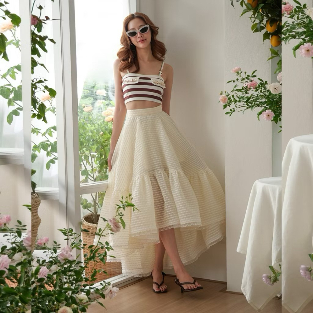 กระโปรงแบรนด์Luca studioมือ1 Size s