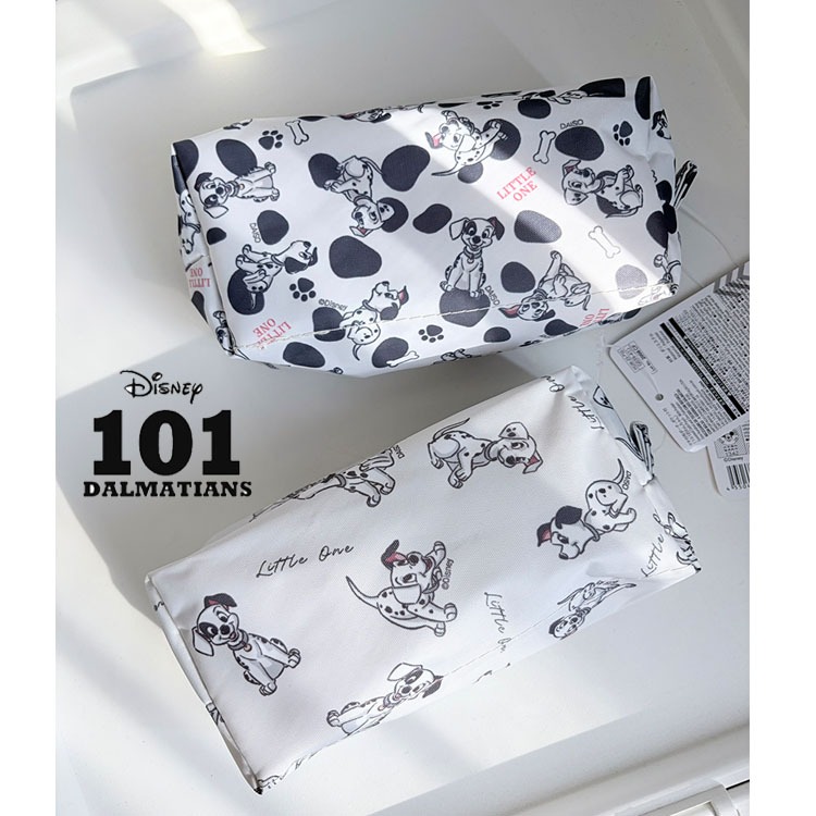 พร้อมส่ง 🇯🇵กระเป๋าเอนกประสงค์ ใส่ของจุกจิก เครื่องเขียน เครื่องสำอางค์ Disney  101 Dalmatians (101 ดัลเมเชียน)แท้ 100%