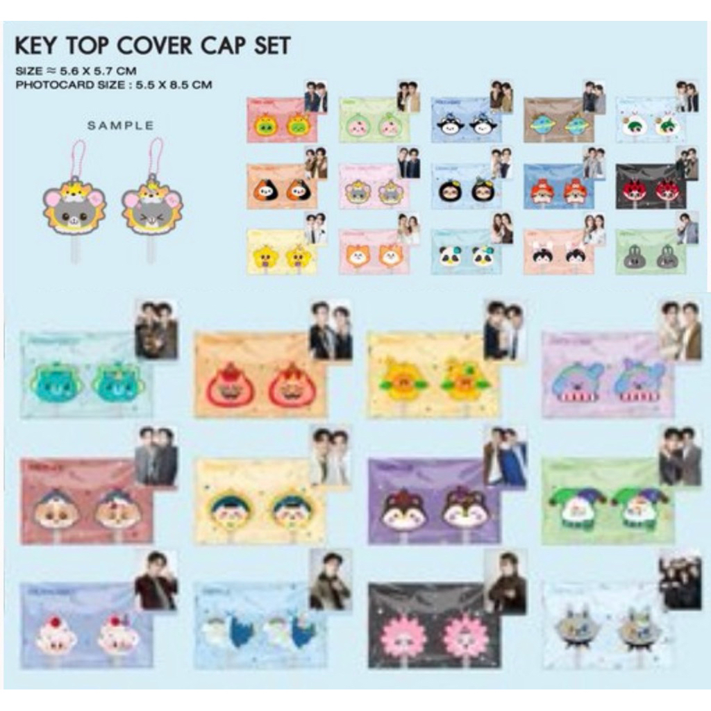 KEY TOP COVER CAP SET PERMPOON Domiia Avocean Jummo Any TOMAFOX POLCASAN Lunar Wesley Lykyou Neona G