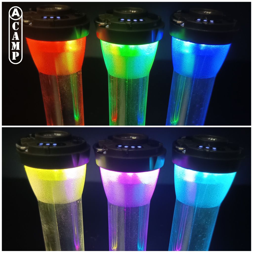 ไฟฉาย G3 RGB  และ G3