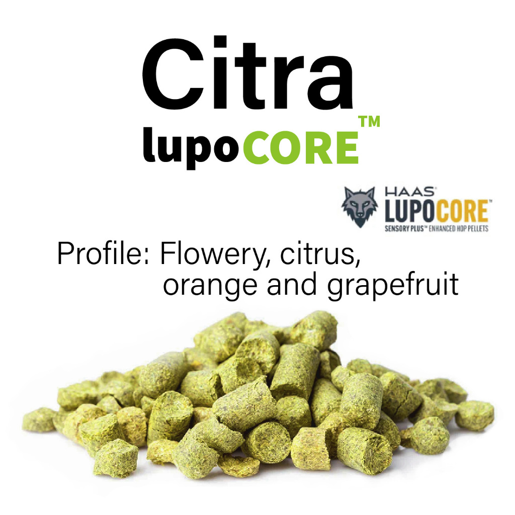Citra LUPOCORE Hops - USA - 2oz (56.7g)