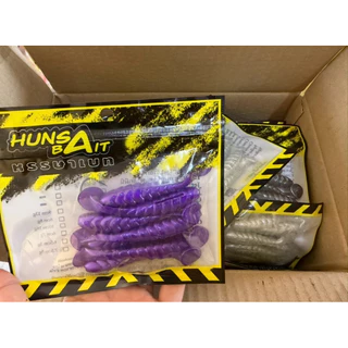 หนอนยาง จากค่าย Hunsa Bait รุ่น Hunsa Spike