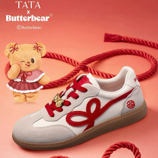 [พรีออเดอร์] รองเท้าผ้าใบ หมีเนย TATA x Butterbear คอลตรุษจี…
