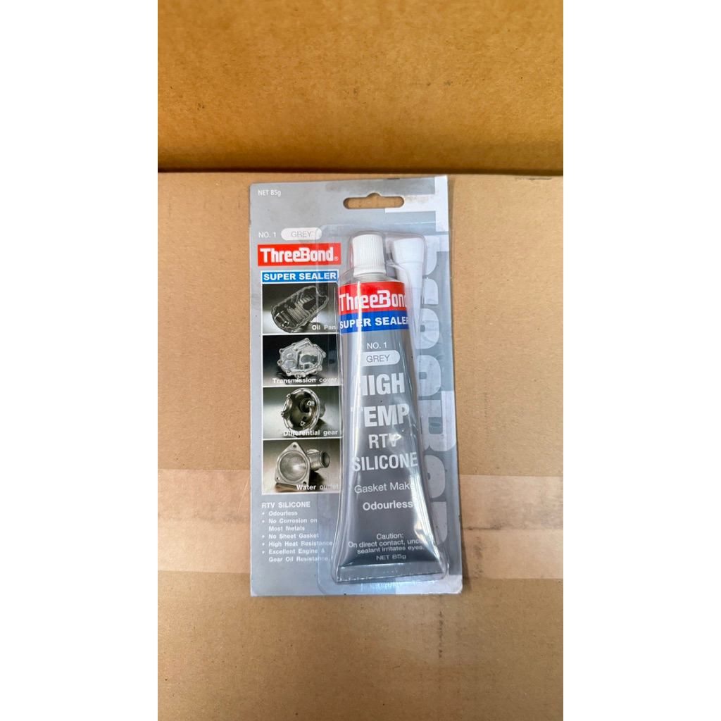 ThreeBond ทรีบอนด์ ของแท้100% ThreeBond Super Sealer No.1 สีเทา (85g) กาวทาประเก็น ทนความร้อนสูง เกรดพรีเมียม ราคา ถูกที่สุด ดีลบีเคเค แกลเลอรีภาพที่ 3