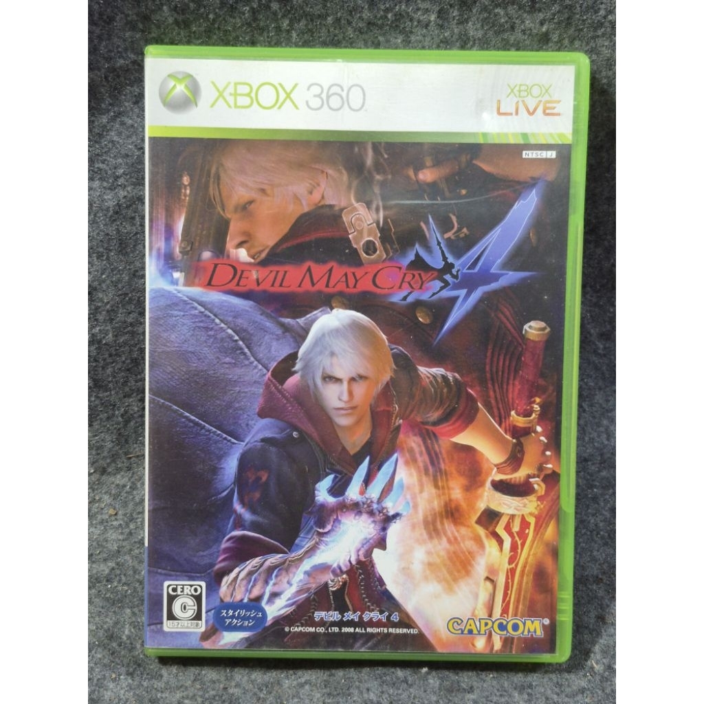 แผ่นแท้ XBOX 360 Devil May Cry4 (japan) NXA-00004