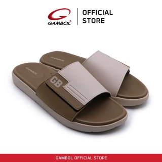GAMBOL แกมโบล RECHARGE ENERGY รองเท้าแตะสวมชาย รุ่น GM43128 Size 40-44