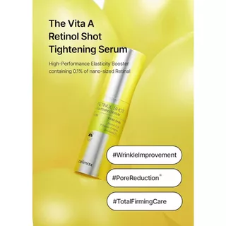 【1 แถม 1】Celimax The VITA-A Retinal Shot Tightening Booster 15ml & 30ml บูสเตอร์กระชับผิวด้วยการฉีดเรตินา