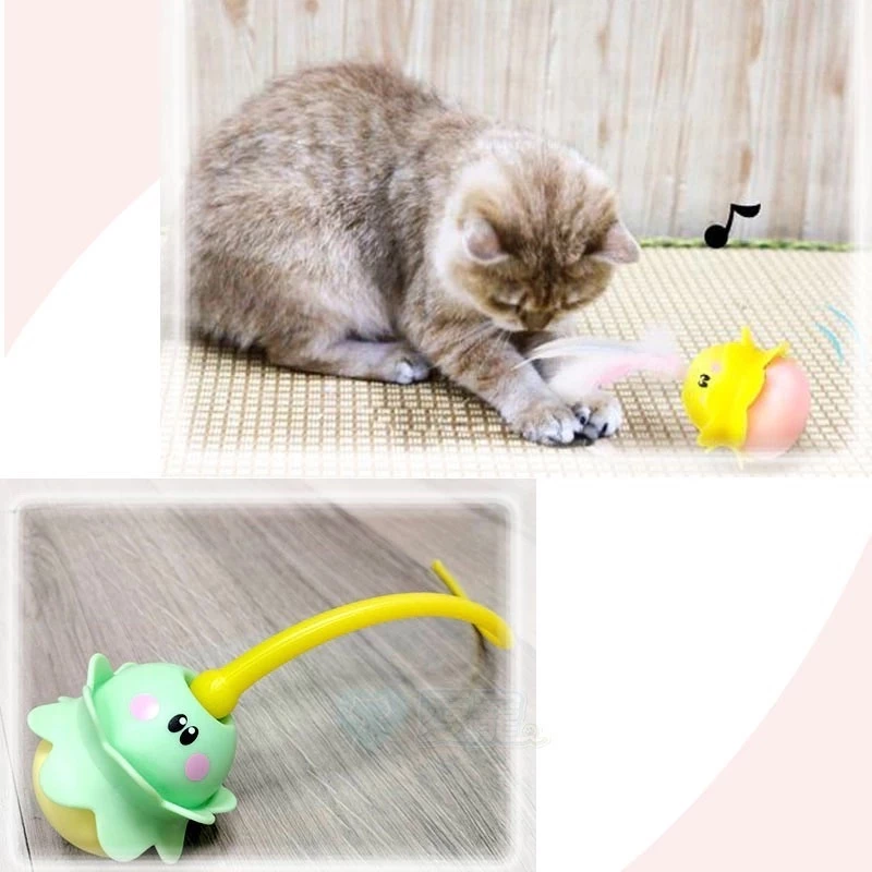 ของเล่นแมวตุ๊กตานกขยับปีกได้มีเสียงร้อง thumbnail 8